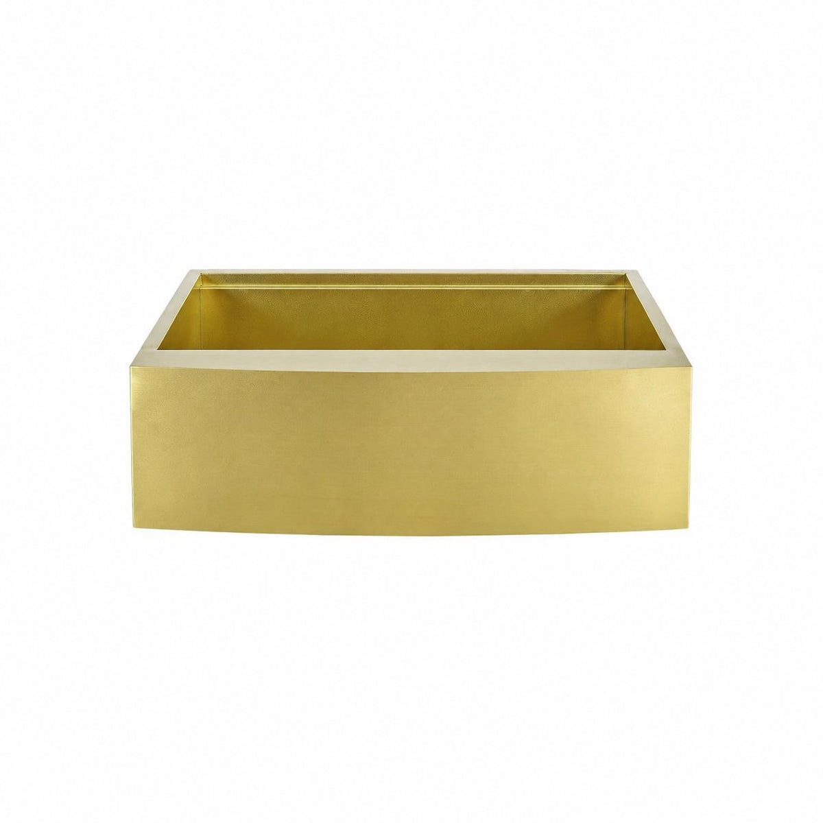 Tourner 83,8 × 55,9 cm acier inoxydable, simple Basin, Farmhouse Kitchen Workstation vasque avec Apron – finition or