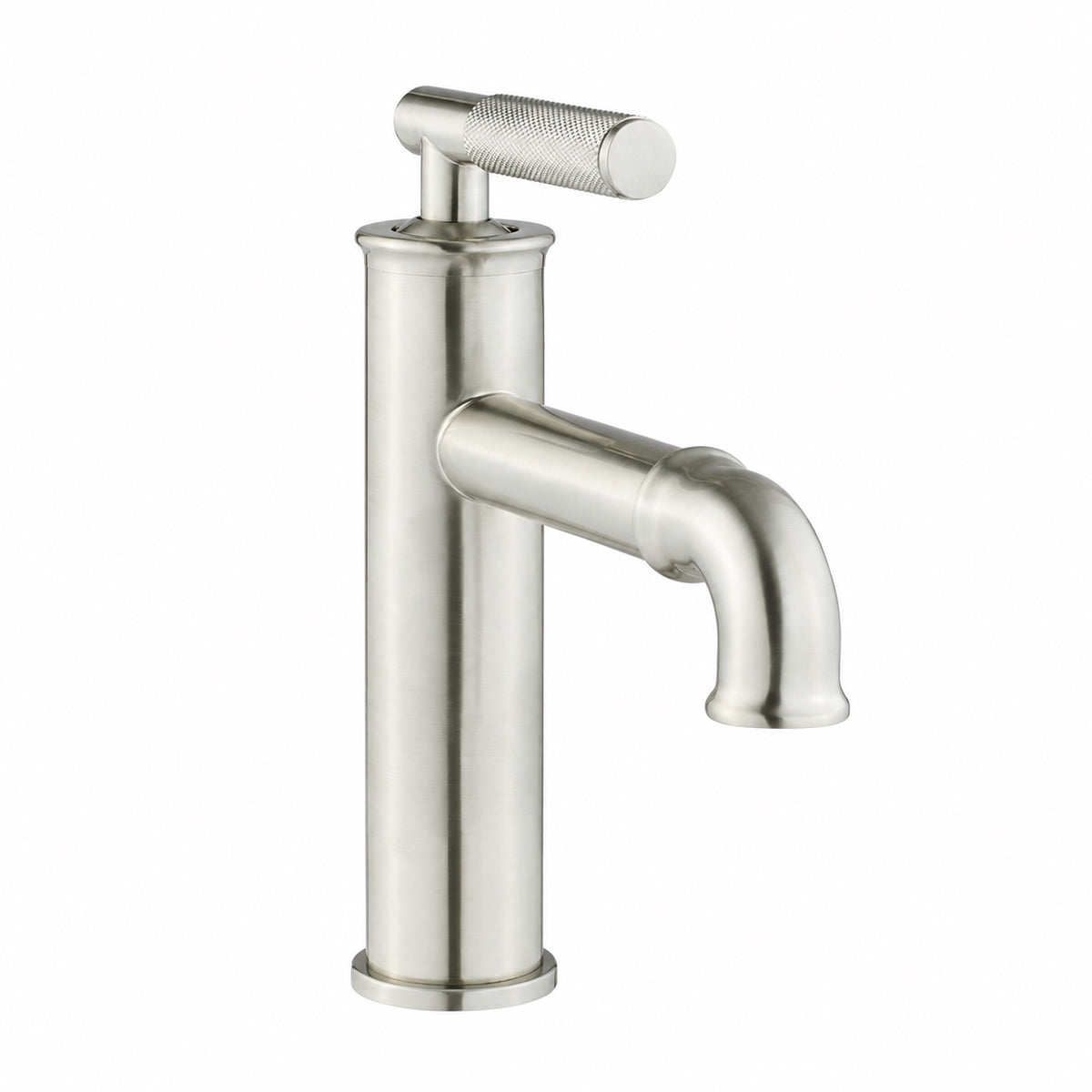 Avallon monotrou, monocommande Sleek, mitigeur de lavabo – finition nickel brossé