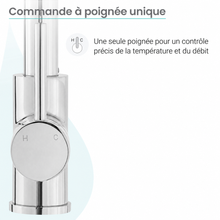 Nouvet — Mitigeur de cuisine avec douchette extractible, chrome