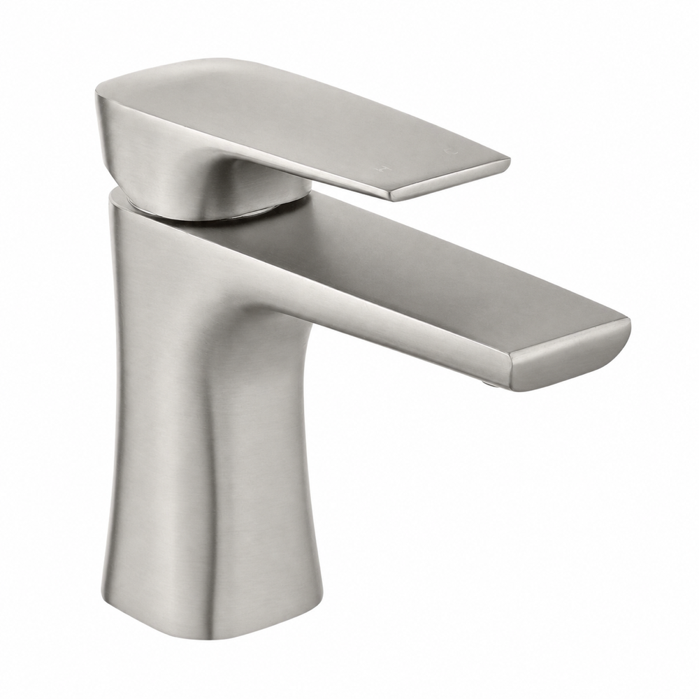Monaco — Mitigeur de lavabo, nickel brossé