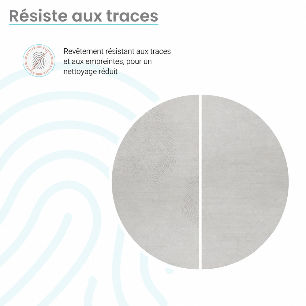 Monaco — Mitigeur de lavabo, nickel brossé