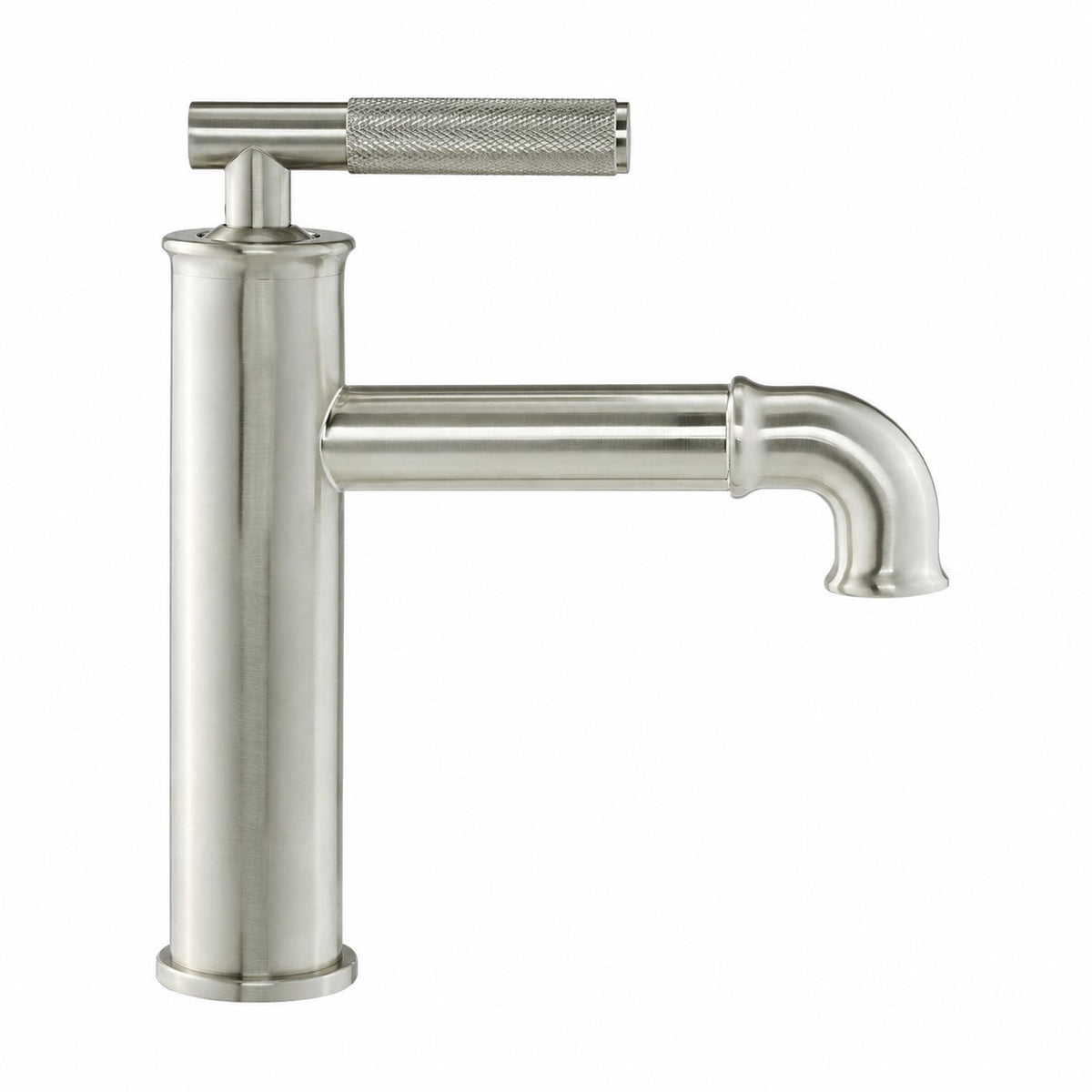 Avallon monotrou, monocommande Sleek, mitigeur de lavabo – finition nickel brossé