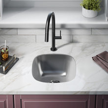 Toulouse 40,6 × 45,7 cm acier inoxydable simple Basin Undermount évier de cuisine