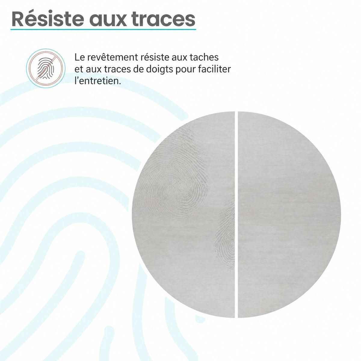 Carre monotrou, monocommande, mitigeur de lavabo – finition nickel brossé