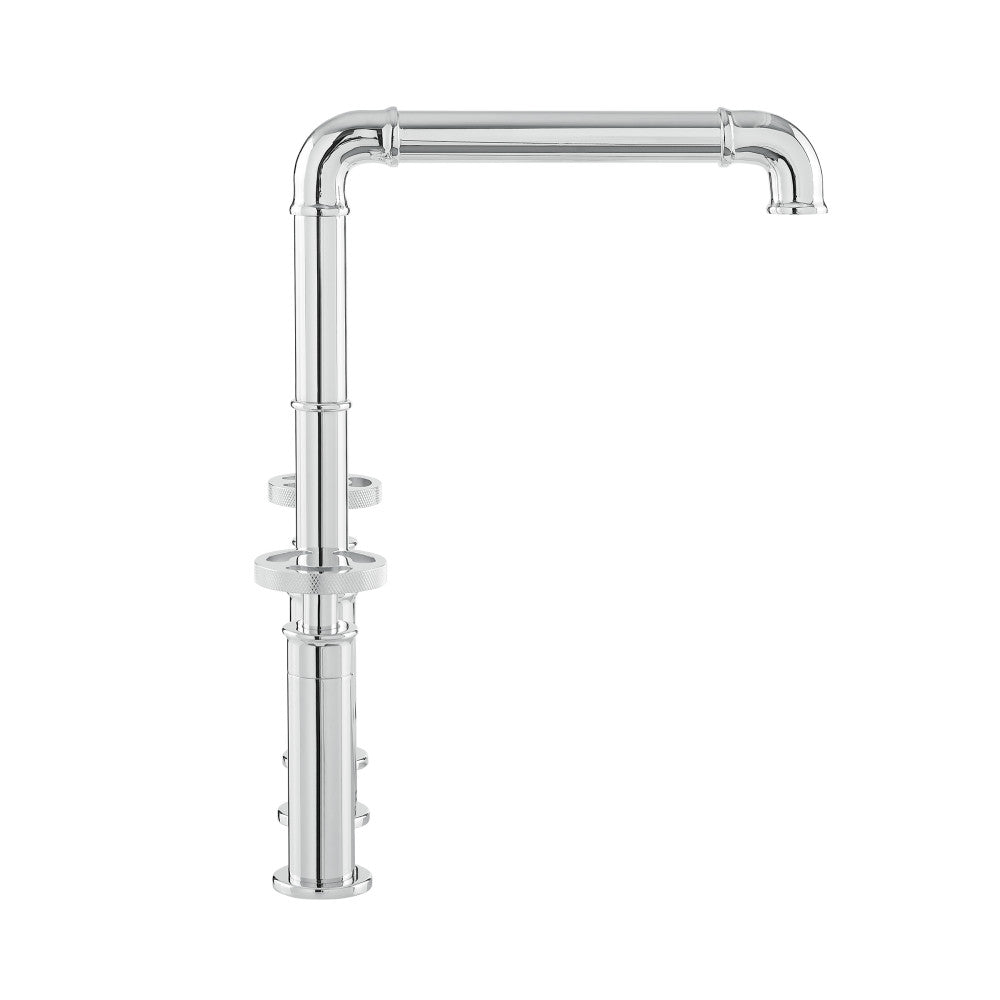 Avallon Pro Widespread mitigeur de cuisine avec Side Sprayer – finition Chrome