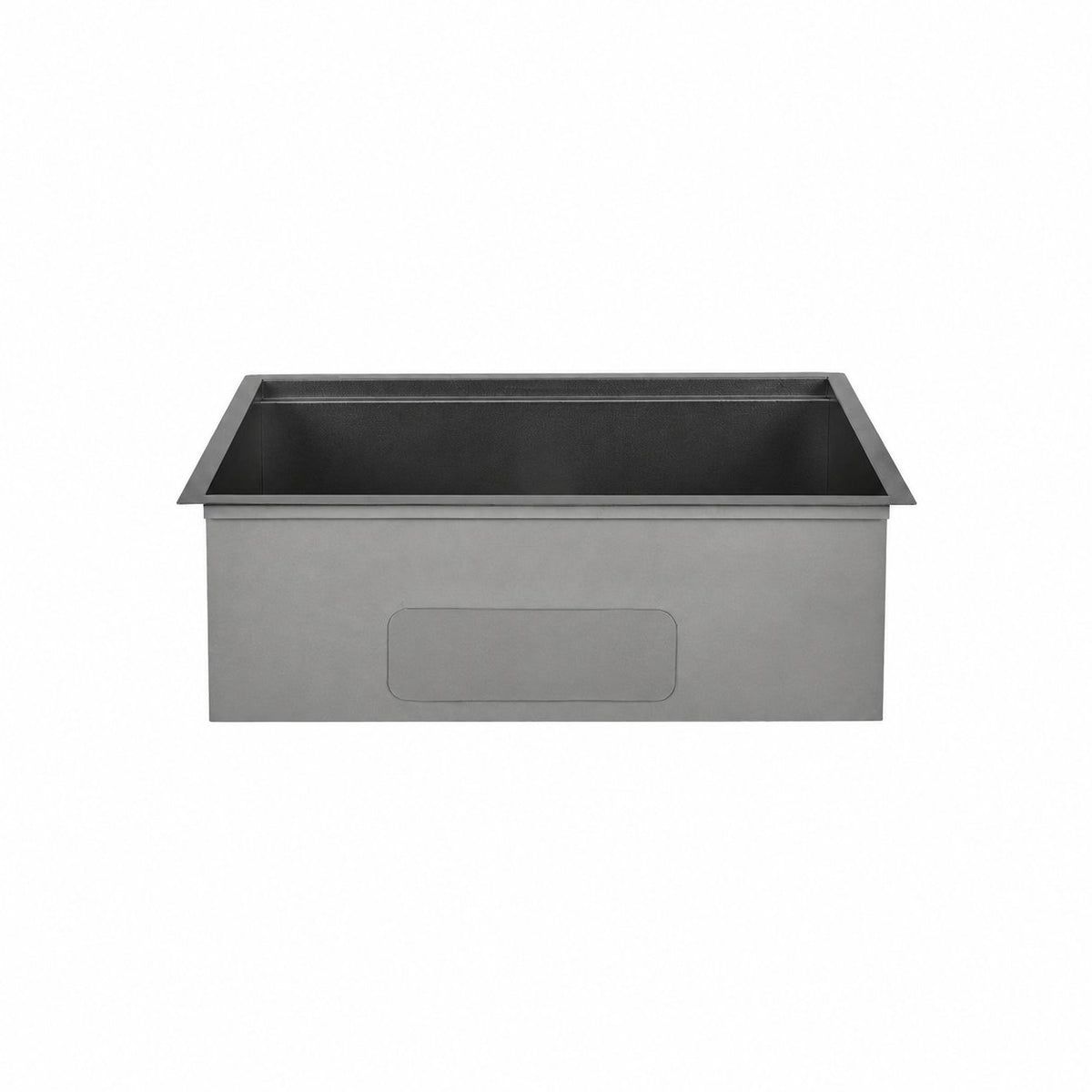 Tourner 76,2 × 48,3 cm acier inoxydable, simple Basin, Undermount Kitchen Workstation vasque – finition noir