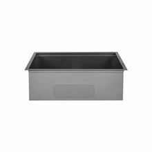 Tourner 76,2 × 48,3 cm acier inoxydable, simple Basin, Undermount Kitchen Workstation vasque – finition noir
