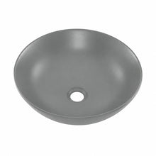 Classe 16 Color céramique vasque – finition gris mat