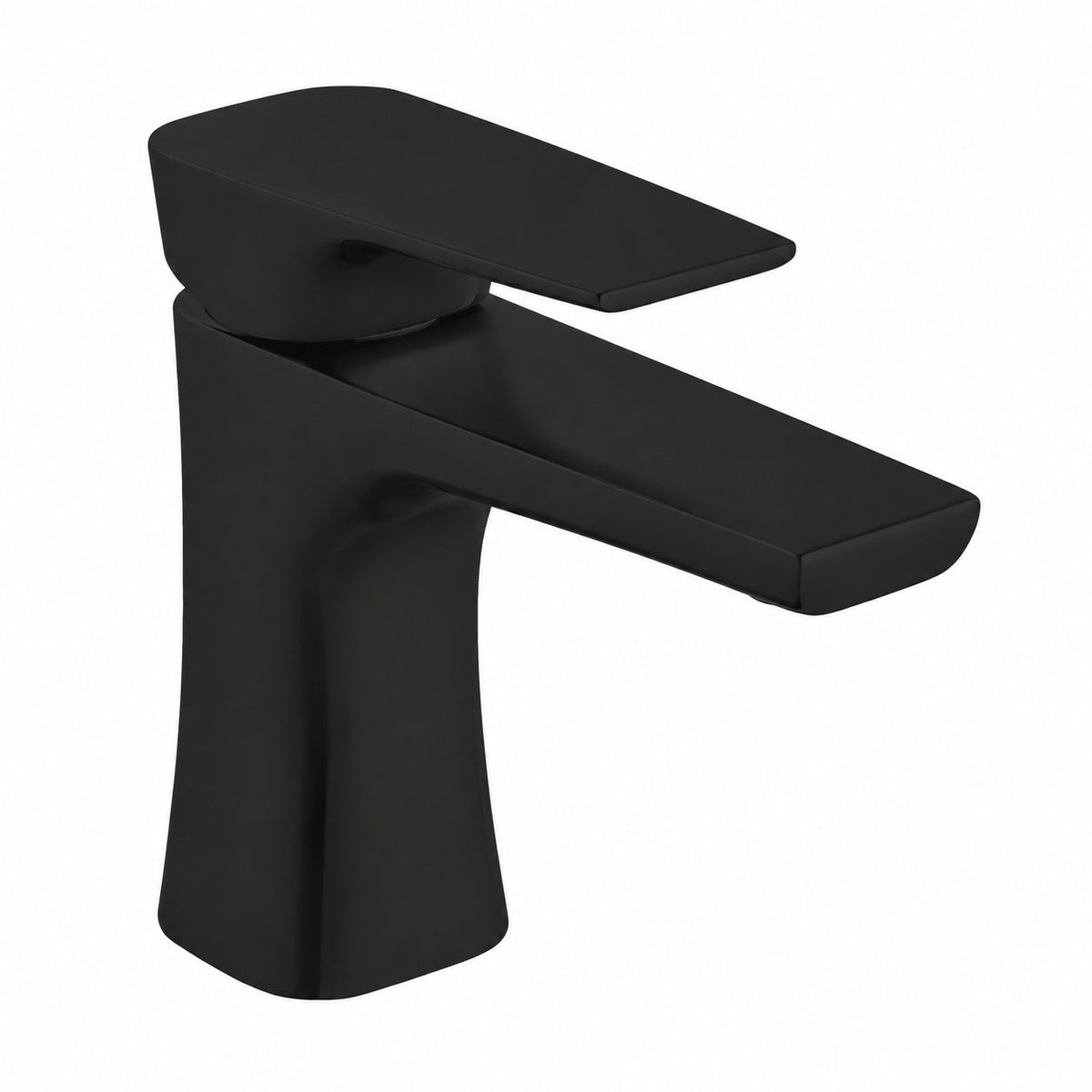 Monaco monotrou, monocommande, mitigeur de lavabo – finition noir mat