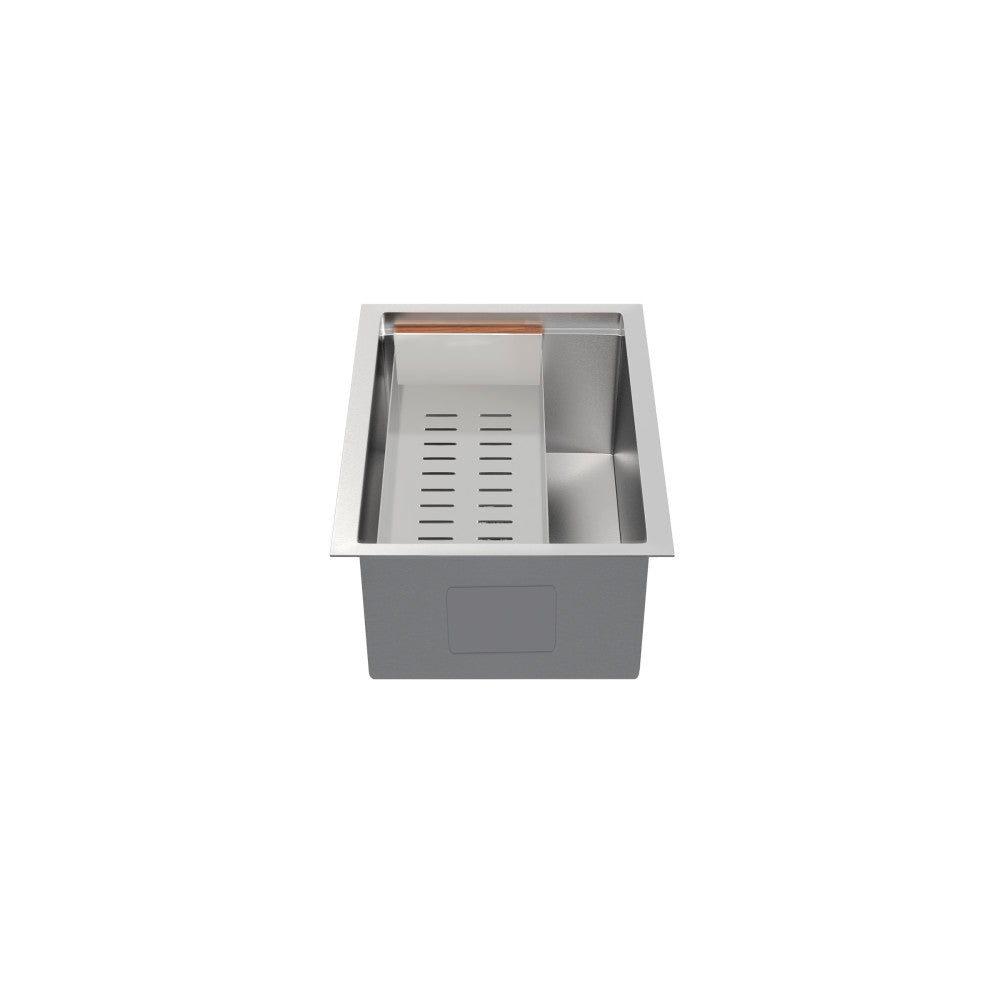 Rivage 38,1 × 48,3 cm simple Basin Undermount Kitchen Workstation vasque