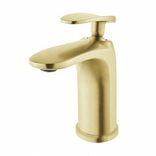 Sublime monotrou, monocommande, mitigeur de lavabo – finition or brossé