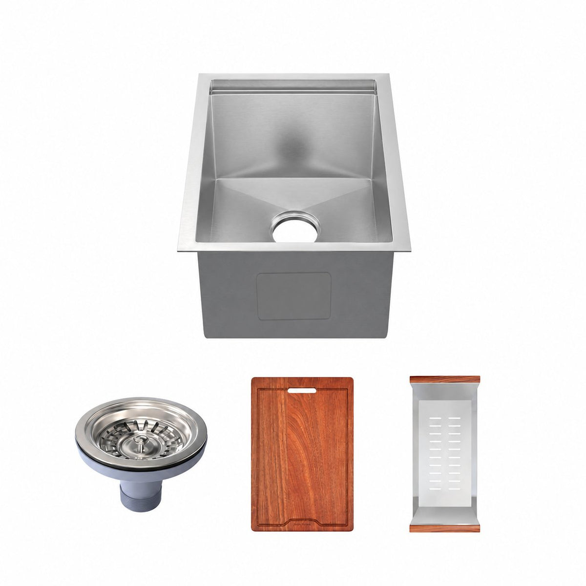 Rivage 38,1 × 48,3 cm simple Basin Undermount Kitchen Workstation vasque