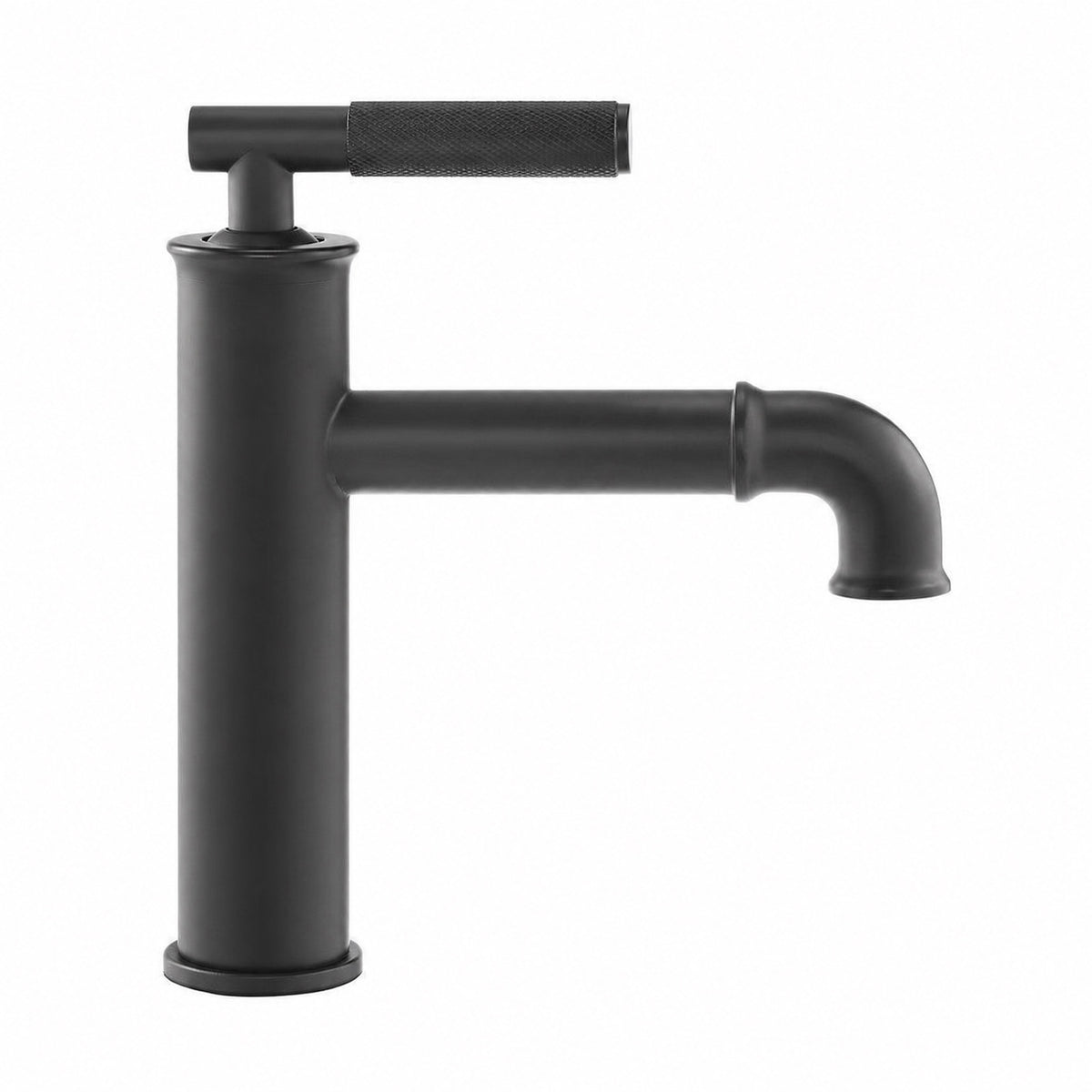 Avallon monotrou, monocommande Sleek, mitigeur de lavabo – finition noir mat