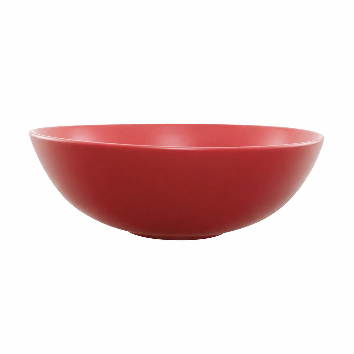 Classe 16 céramique vasque – finition rouge mat
