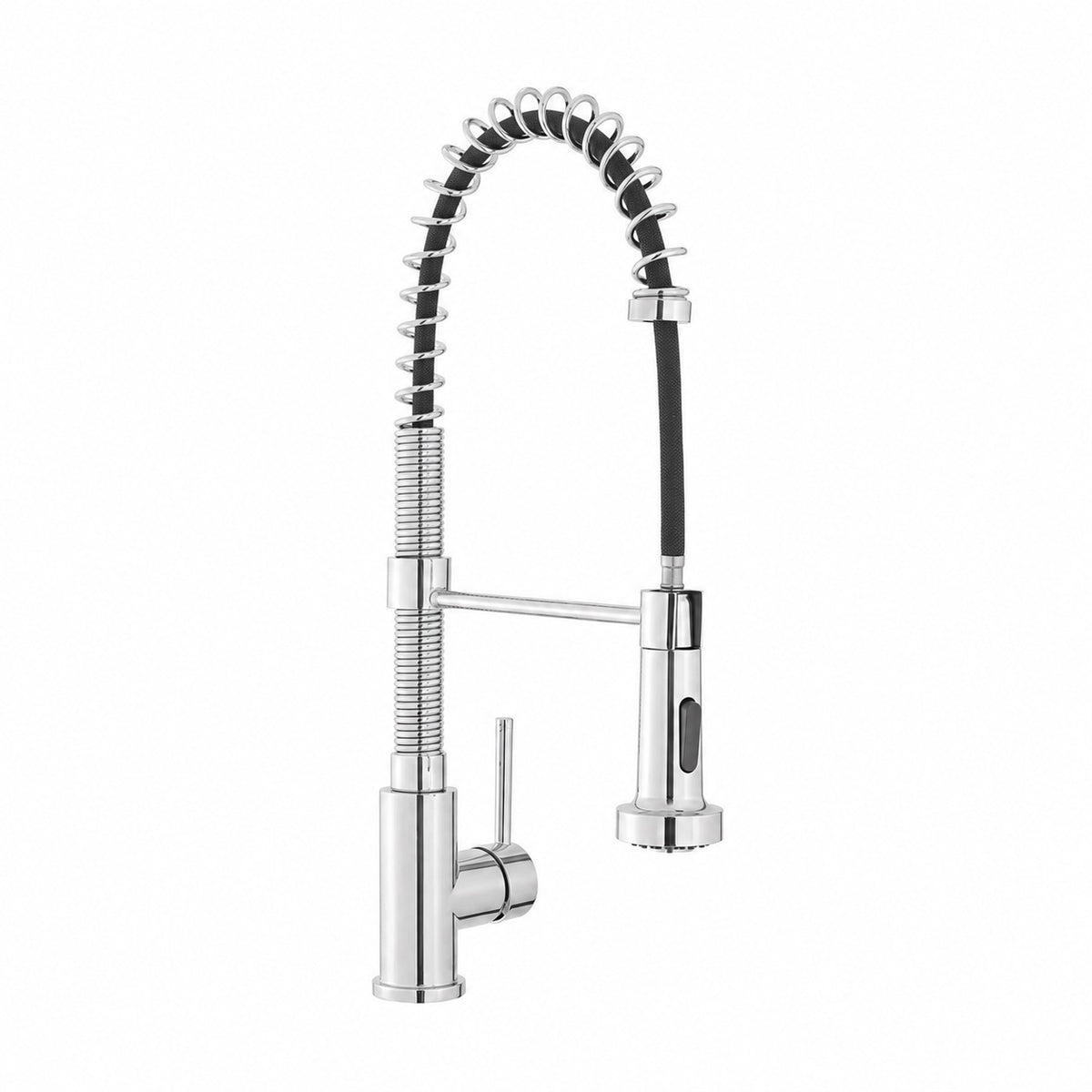 Nouvet Poignée unique, Pull-Down mitigeur de cuisine – finition Chrome