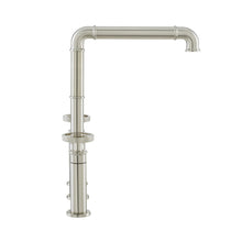Avallon Pro Widespread mitigeur de cuisine avec Side Sprayer – finition nickel brossé