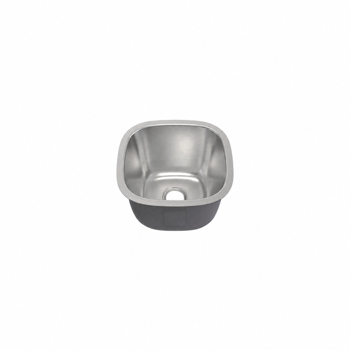 Toulouse 40,6 × 40,6 cm acier inoxydable, simple Basin, Undermount évier de cuisine
