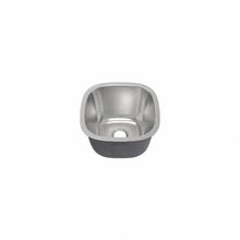 Toulouse 40,6 × 40,6 cm acier inoxydable, simple Basin, Undermount évier de cuisine