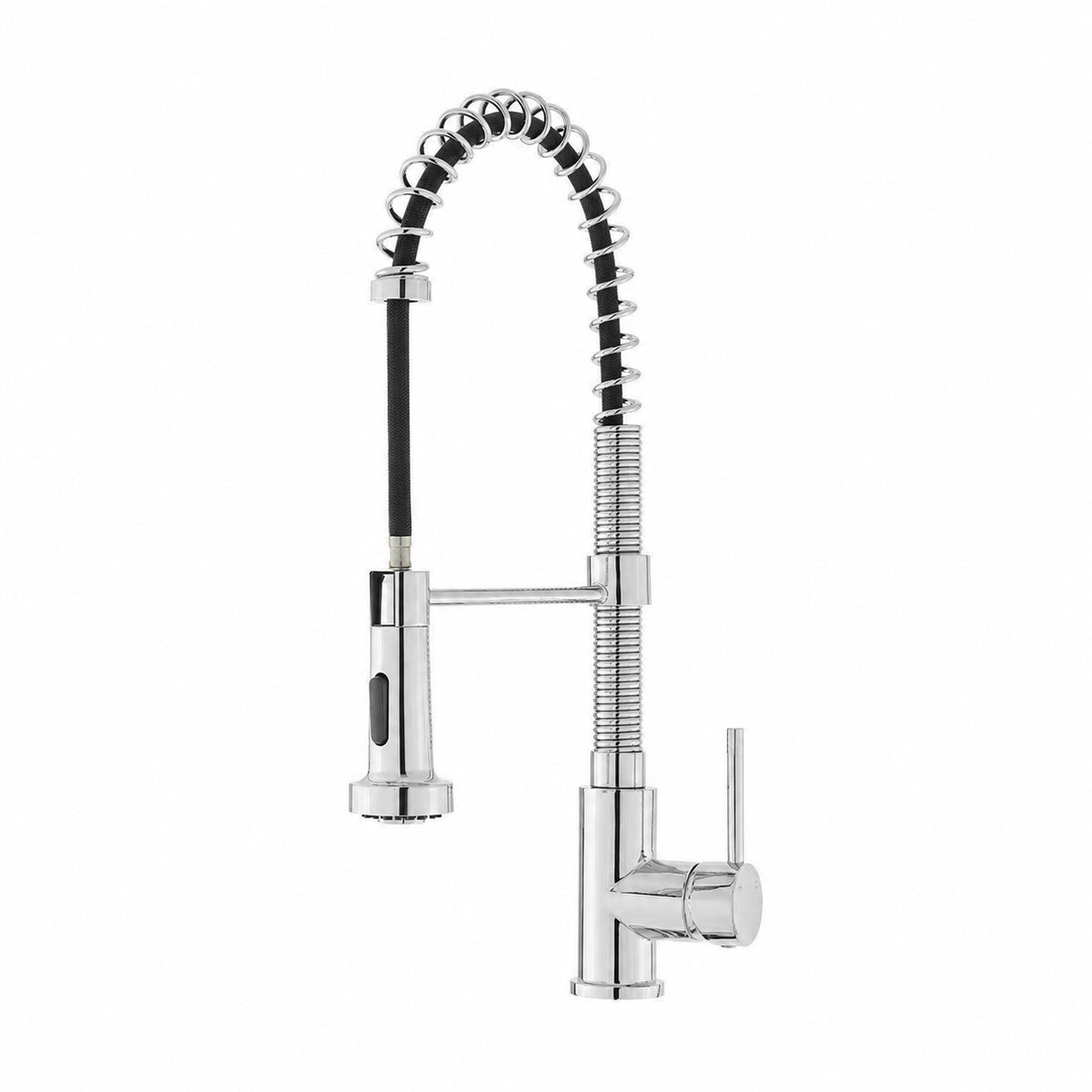 Nouvet Poignée unique, Pull-Down mitigeur de cuisine – finition Chrome