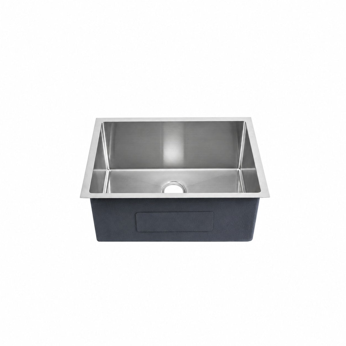 Rivage 58,4 cm 16 Gauge acier inoxydable Undermount évier de cuisine – finition chrome poli