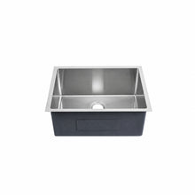 Rivage 58,4 cm 16 Gauge acier inoxydable Undermount évier de cuisine – finition chrome poli