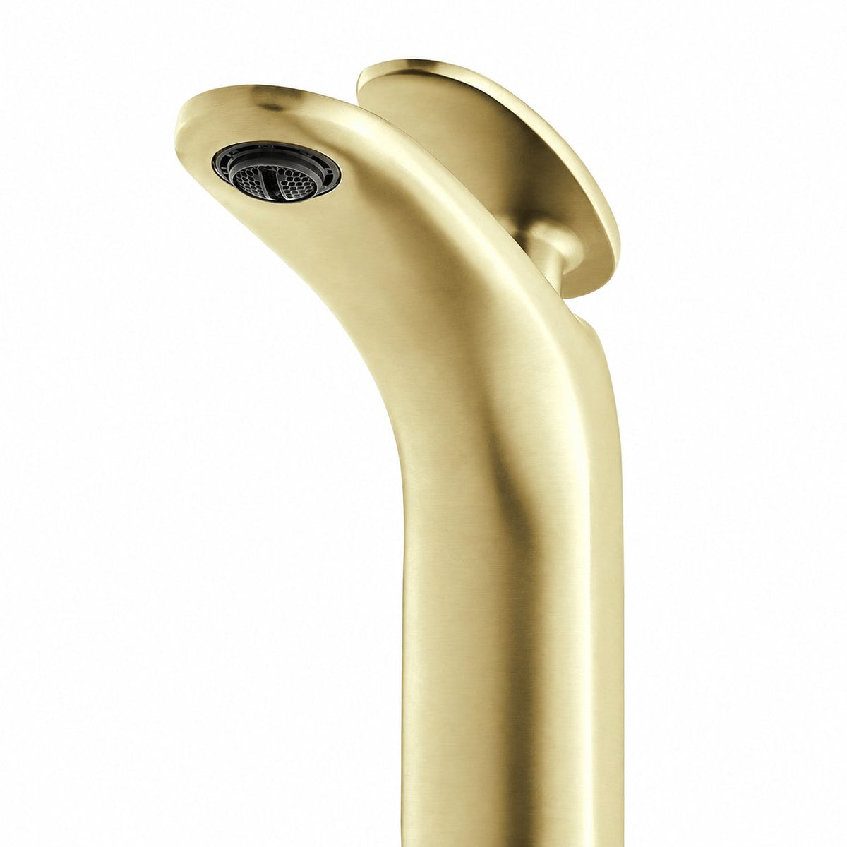 Sublime monotrou, monocommande, mitigeur de lavabo – finition or brossé