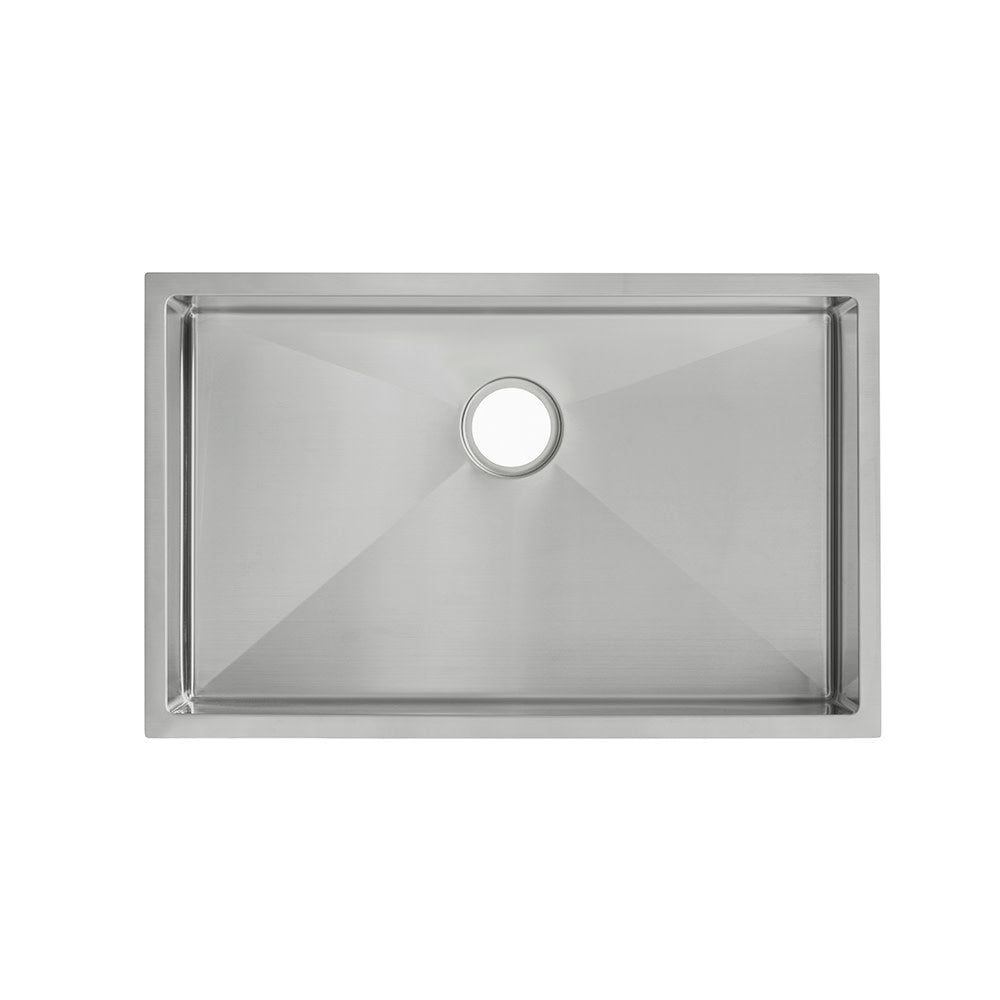 Rivage 76,2 × 45,7 cm acier inoxydable, simple Basin, Undermount évier de cuisine