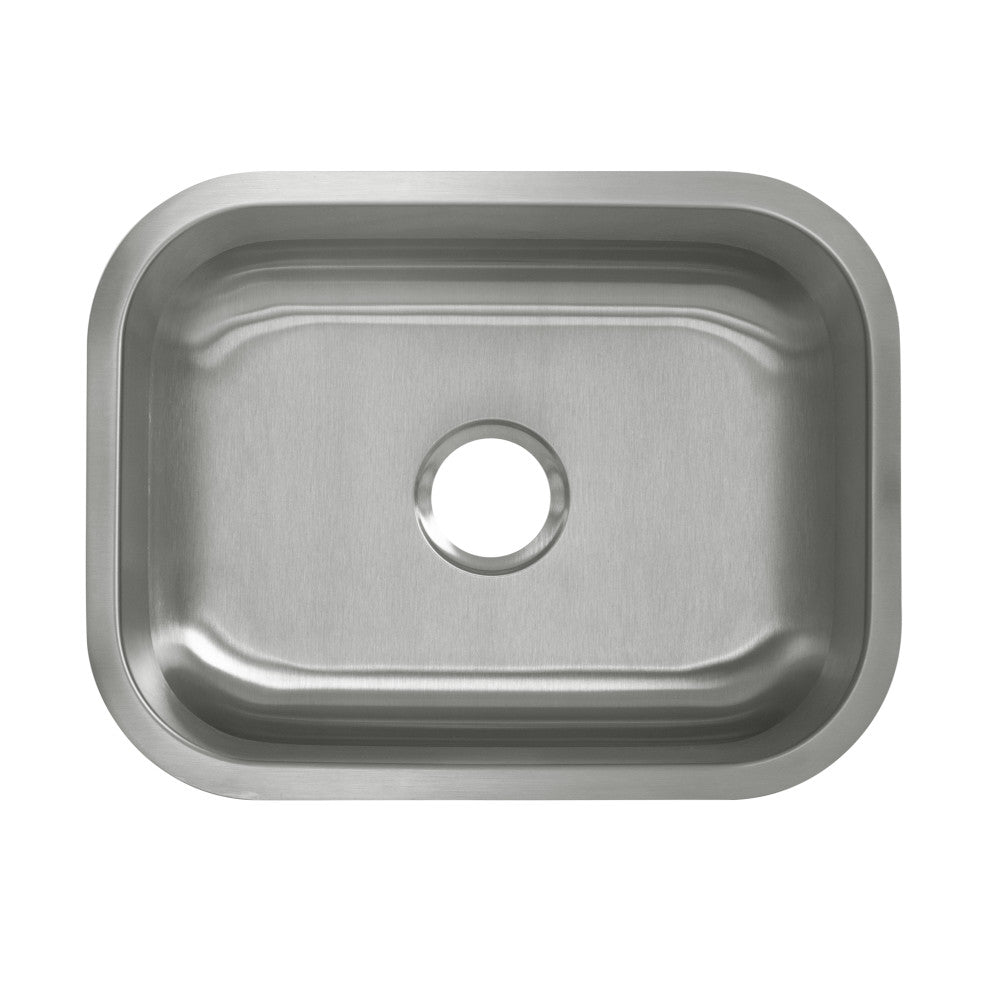 Toulouse 23 1/8 x 17 7/8 acier inoxydable, simple Basin, Undermount évier de cuisine