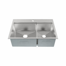 Ravi Dual Basin 83,8 × 55,9 cm Topmount Kitchen Workstation vasque