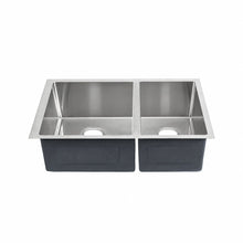 Rivage 83,8 × 50,8 cm acier inoxydable, Dual Basin, Undermount évier de cuisine