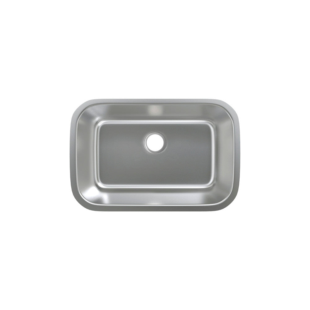 Toulouse 68,6 × 45,7 cm acier inoxydable, simple Basin, Undermount évier de cuisine