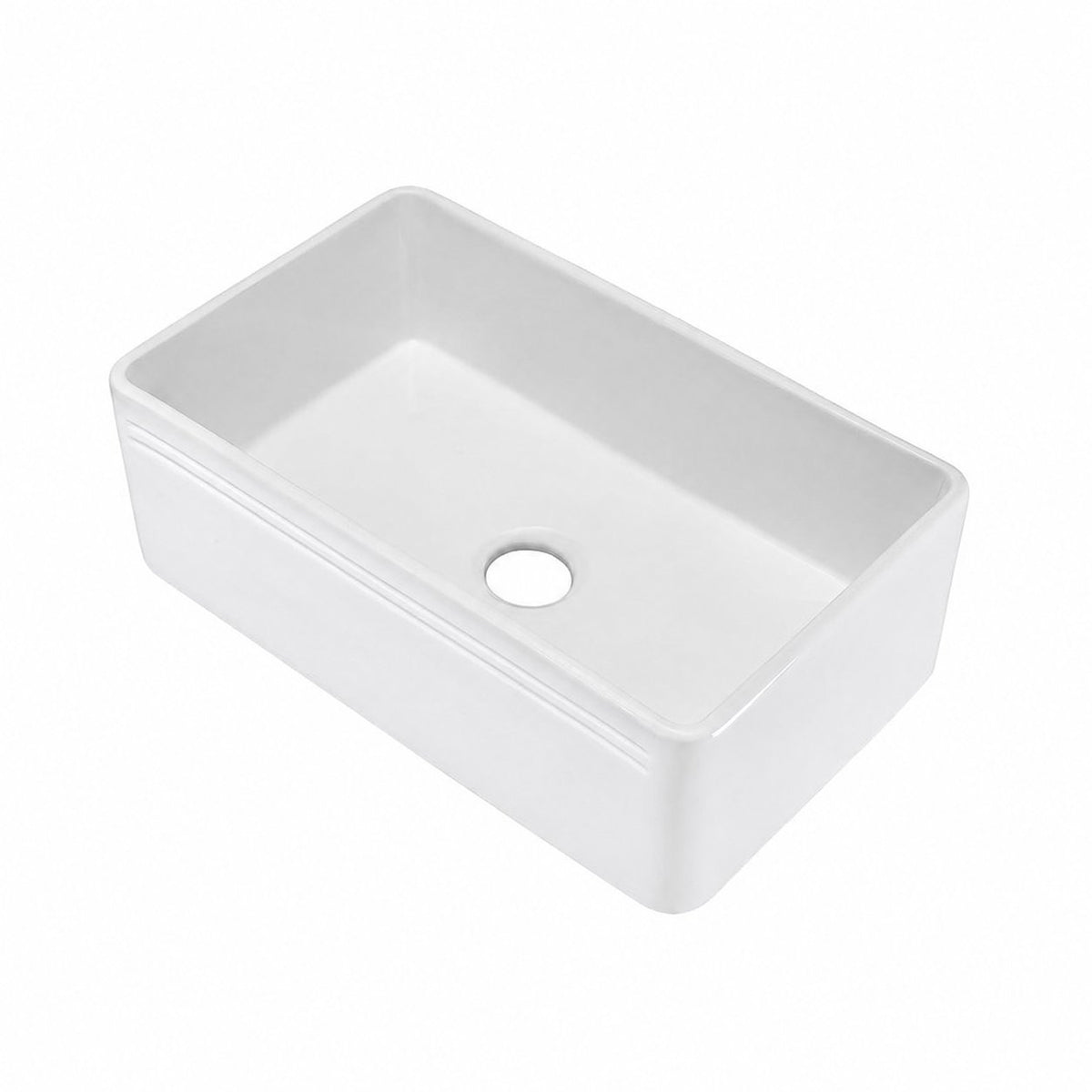 Delice 76,2 × 45,7 cm céramique, Farmhouse évier de cuisine avec Apron