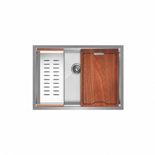 Rivage 68,6 × 48,3 cm simple Basin Undermount Kitchen Workstation vasque