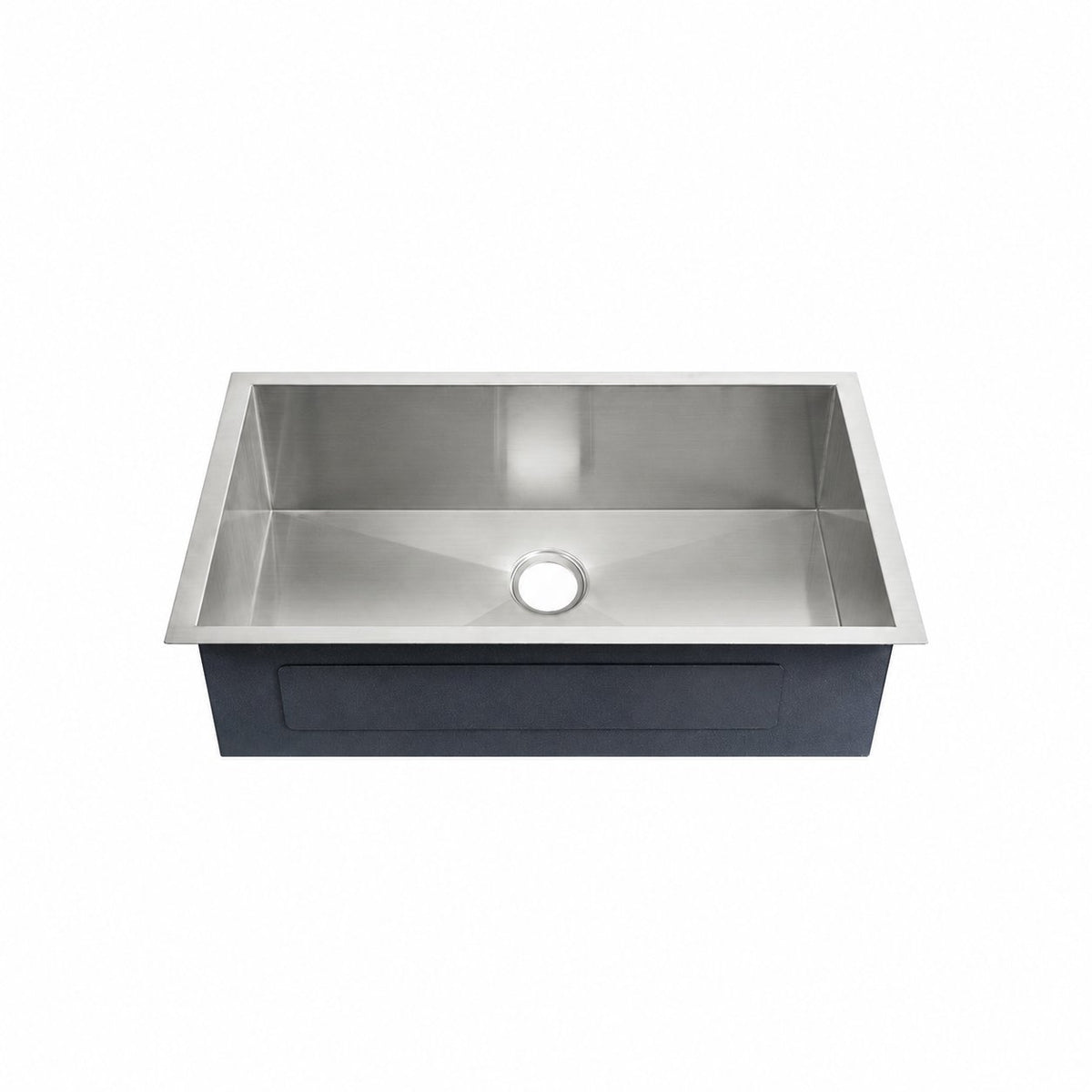 Tourner 68,6 × 48,3 cm acier inoxydable, simple Basin, Undermount évier de cuisine