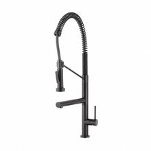 Nouvet Poignée unique, Pull-Down mitigeur de cuisine avec Pot Filler – finition Gunmetal gris