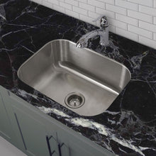 Toulouse 23 1/8 x 17 7/8 acier inoxydable, simple Basin, Undermount évier de cuisine