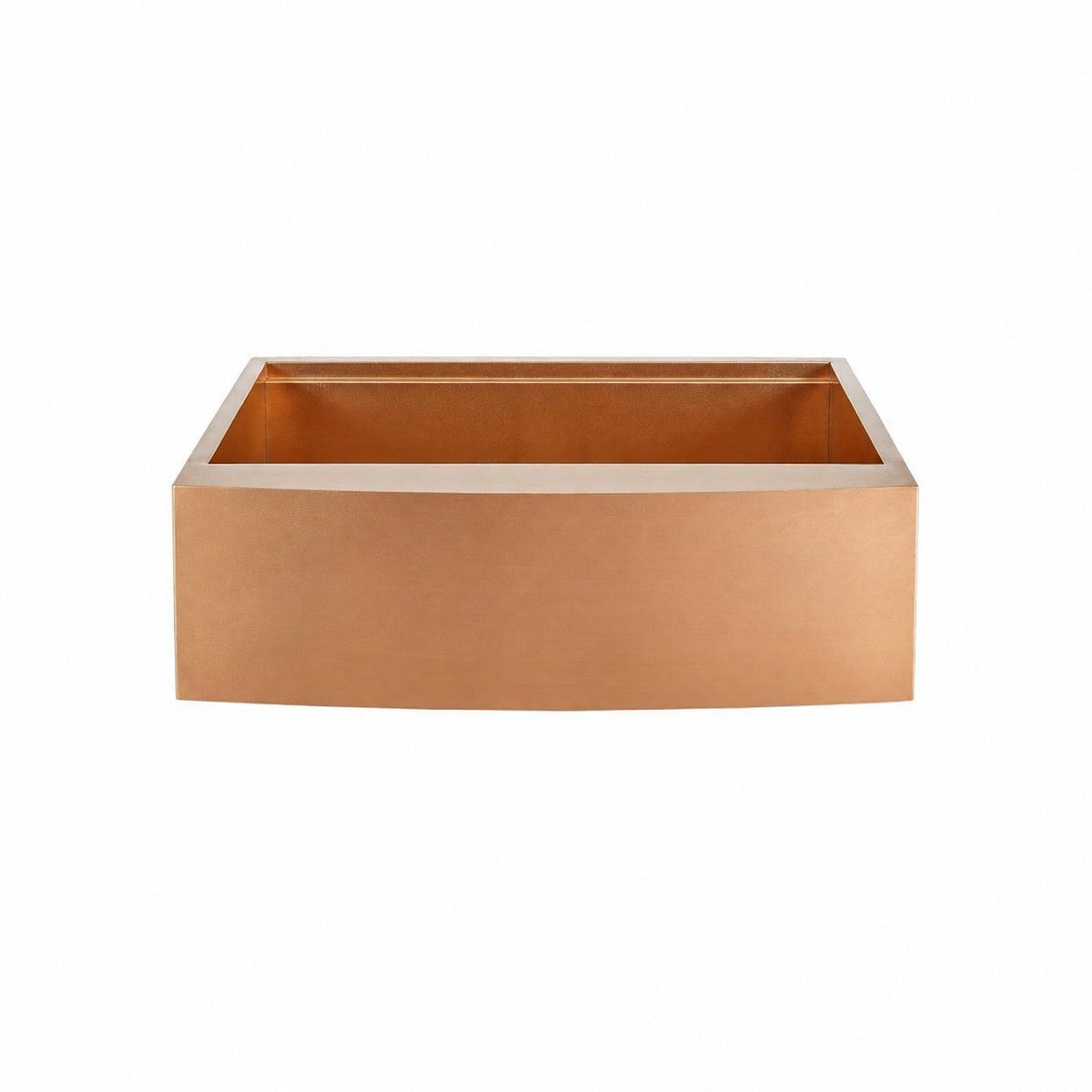 Tourner 83,8 × 55,9 cm acier inoxydable, simple Basin, Farmhouse Kitchen Workstation vasque avec Apron – finition Rose or