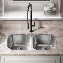 Toulouse 81,3 × 45,7 cm acier inoxydable, Dual Basin, Under-Mount évier de cuisine