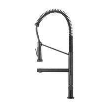 Nouvet Poignée unique, Pull-Down mitigeur de cuisine avec Pot Filler – finition Gunmetal gris