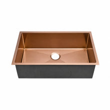 Rivage 81,3 × 48,3 cm acier inoxydable, simple Basin, Undermount évier de cuisine, Rose or