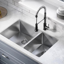 Rivage 83,8 × 50,8 cm acier inoxydable, Dual Basin, Undermount évier de cuisine