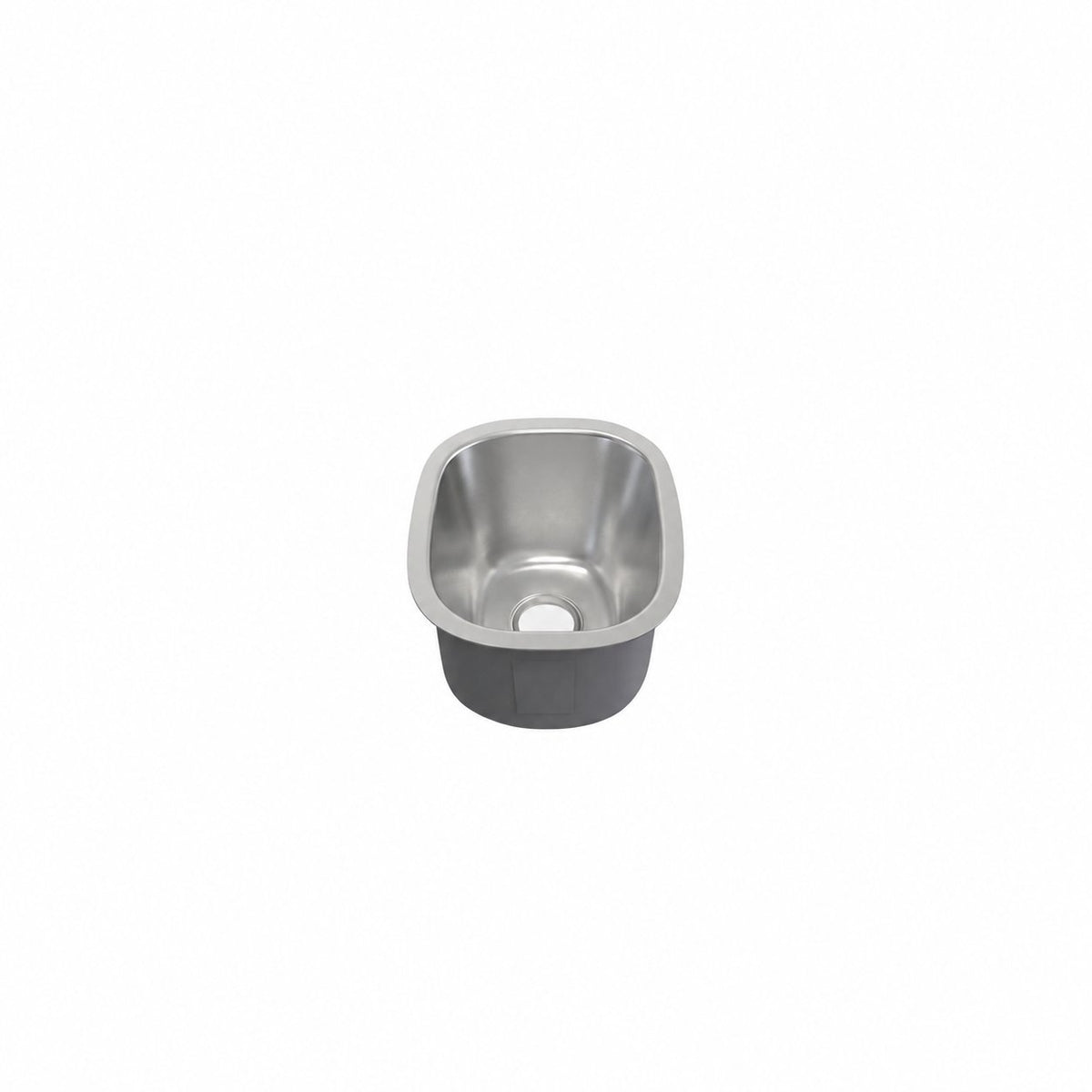 Toulouse 33 × 38,1 cm acier inoxydable simple Basin Undermount évier de cuisine