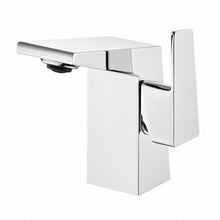 Carre monotrou, monocommande, mitigeur de lavabo – finition Chrome