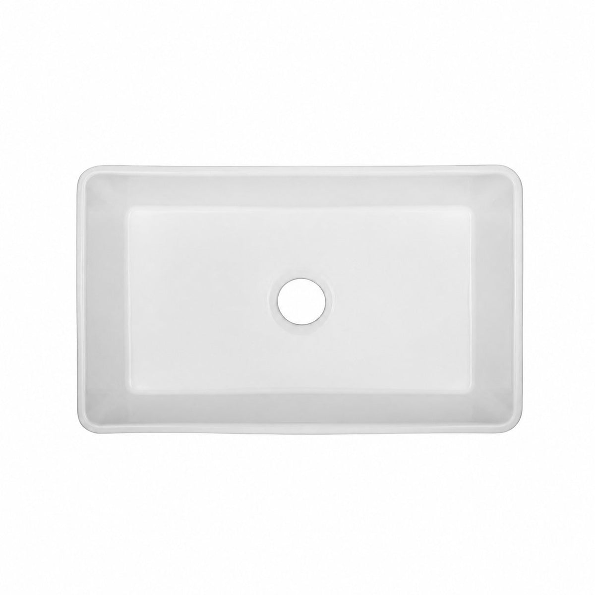Delice 76,2 × 45,7 cm céramique, Farmhouse évier de cuisine avec Apron