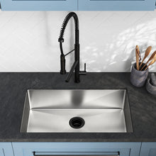 Rivage 76,2 × 45,7 cm acier inoxydable, simple Basin, Undermount évier de cuisine