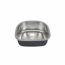 Toulouse 23 5/8 x 21 acier inoxydable, simple Basin, Undermount évier de cuisine