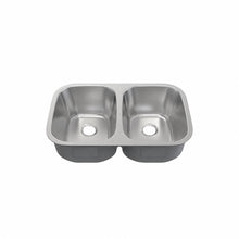 Toulouse 73,7 × 45,7 cm acier inoxydable, Dual Basin, Undermount évier de cuisine