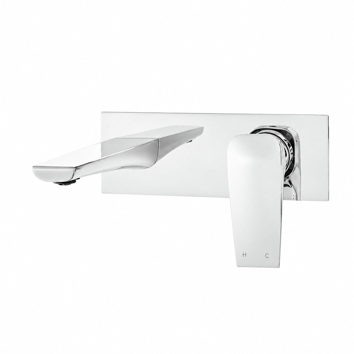 Monaco monocommande, mural, mitigeur de lavabo – finition Chrome