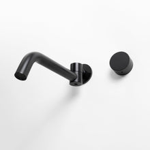 Ensemble mitigeur et bec mural pivotant – noir mat | Nerylux