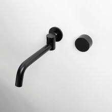 Ensemble mitigeur et bec mural pivotant – noir mat | Nerylux